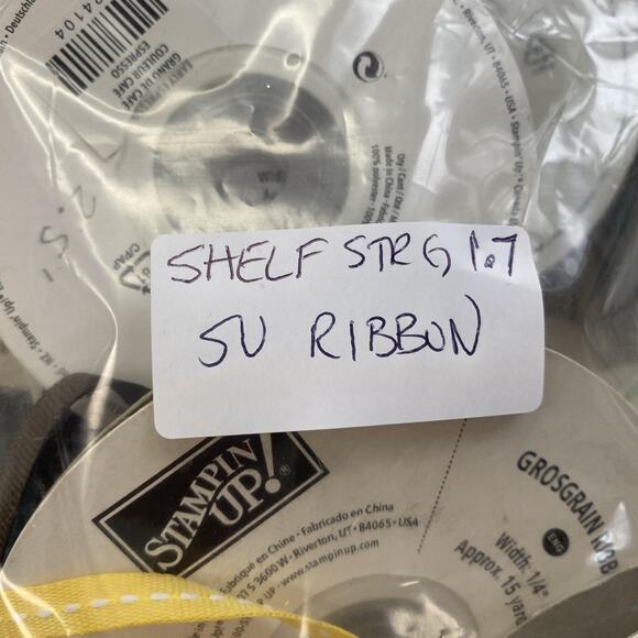 Stampin' Up! Ribbon Spool Lot Multicolor Styles Cardmaking Scrapbook Craft - Picture 15 of 15